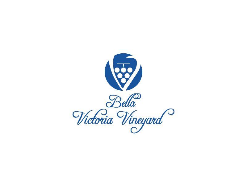 Vineyard Art Logo - Vineyard Logo Design for Bella Victoria Vineyard by G-Art | Design ...