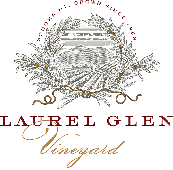Vineyard Art Logo - Sonoma Mountain Cabernet Sauvignon-Glen Ellen-Laurel Glen Vineyard