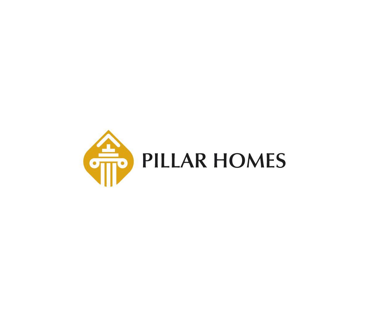 Alien Company Logo - Modern, Upmarket, Construction Company Logo Design for Pillar Homes ...
