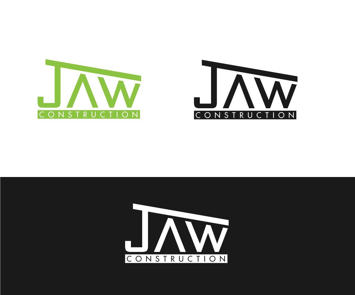 Alien Company Logo - Modern, Bold, Construction Logo Design for JAW Construction by Alien ...