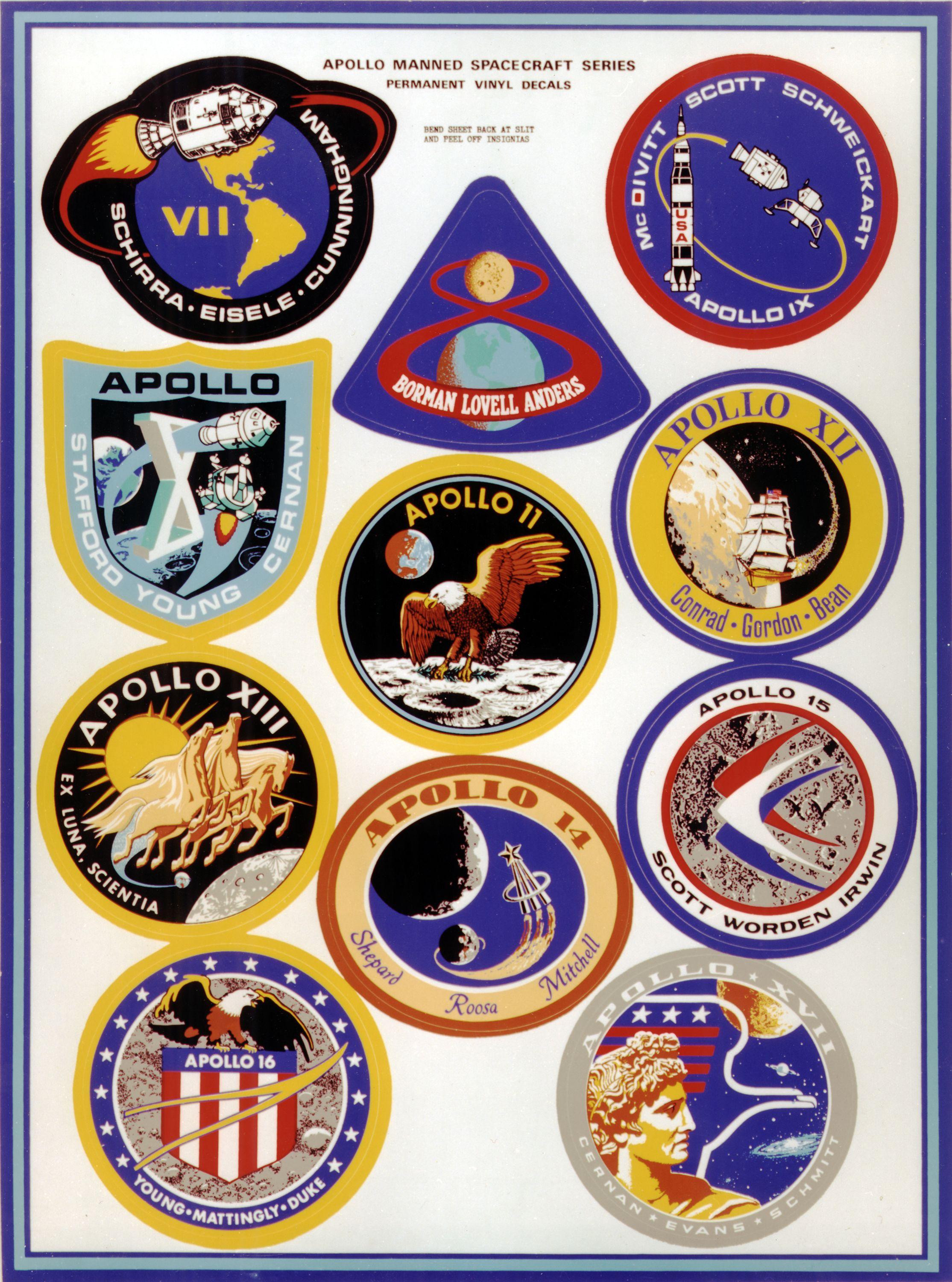 NASA Apollo Logo - Saturn Apollo Program. NASA Image and Video Library