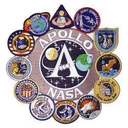NASA Apollo Logo - NASA Apollo Mission Patch Collage