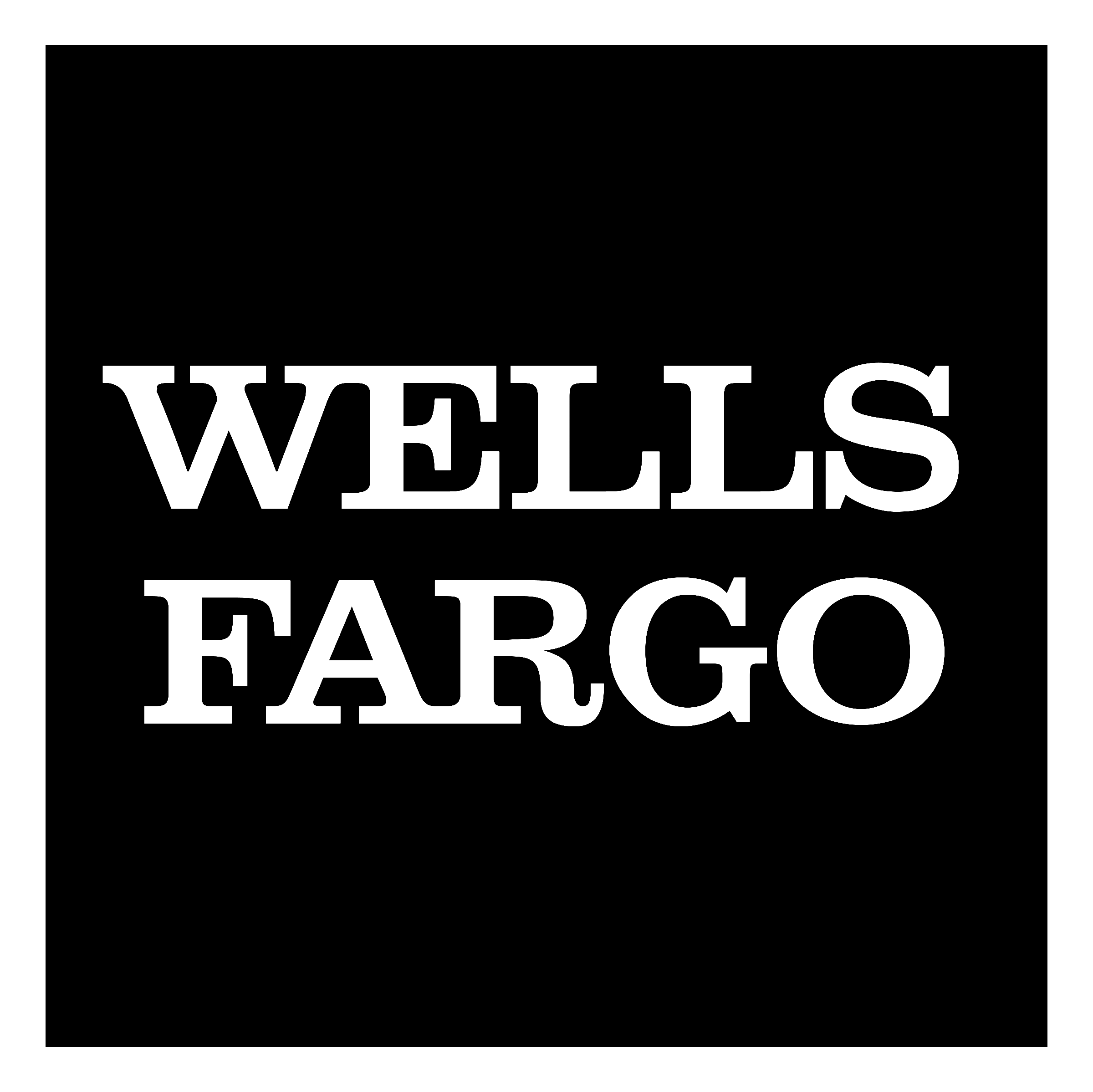 Wells Fargo Logo - wells-fargo-logo-black-transparent - Festival South