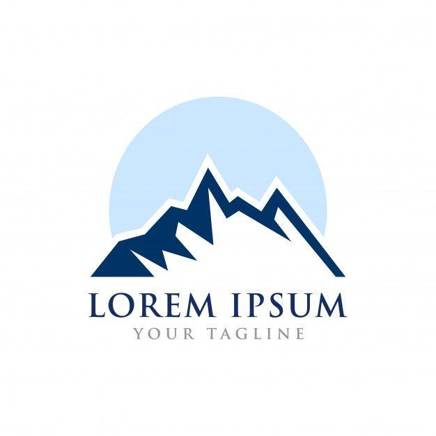 Mountain Summit Logo - Mountain summit theme symbol design Vector | Premium Download