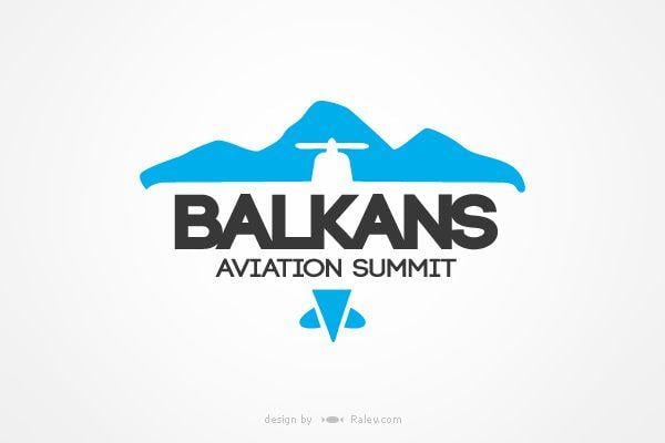 Mountain Summit Logo - BALKANS Aviation Summit - logo & branding | Ralev.com Brand Design