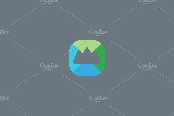 Mountain Summit Logo - summit mountain logo ~ Logo Templates ~ Creative Market