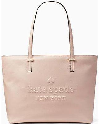 Kate Spade Logo - Shopping Special: Kate Spade Larchmont Avenue Logo Penny, Warm Vellum
