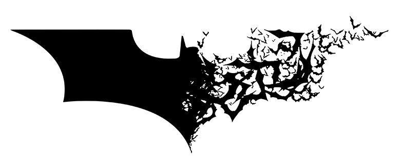 Batman Bat Logo - Mens T-Shirt, Batman Logo Bats, Ideal Gift or Present | eBay