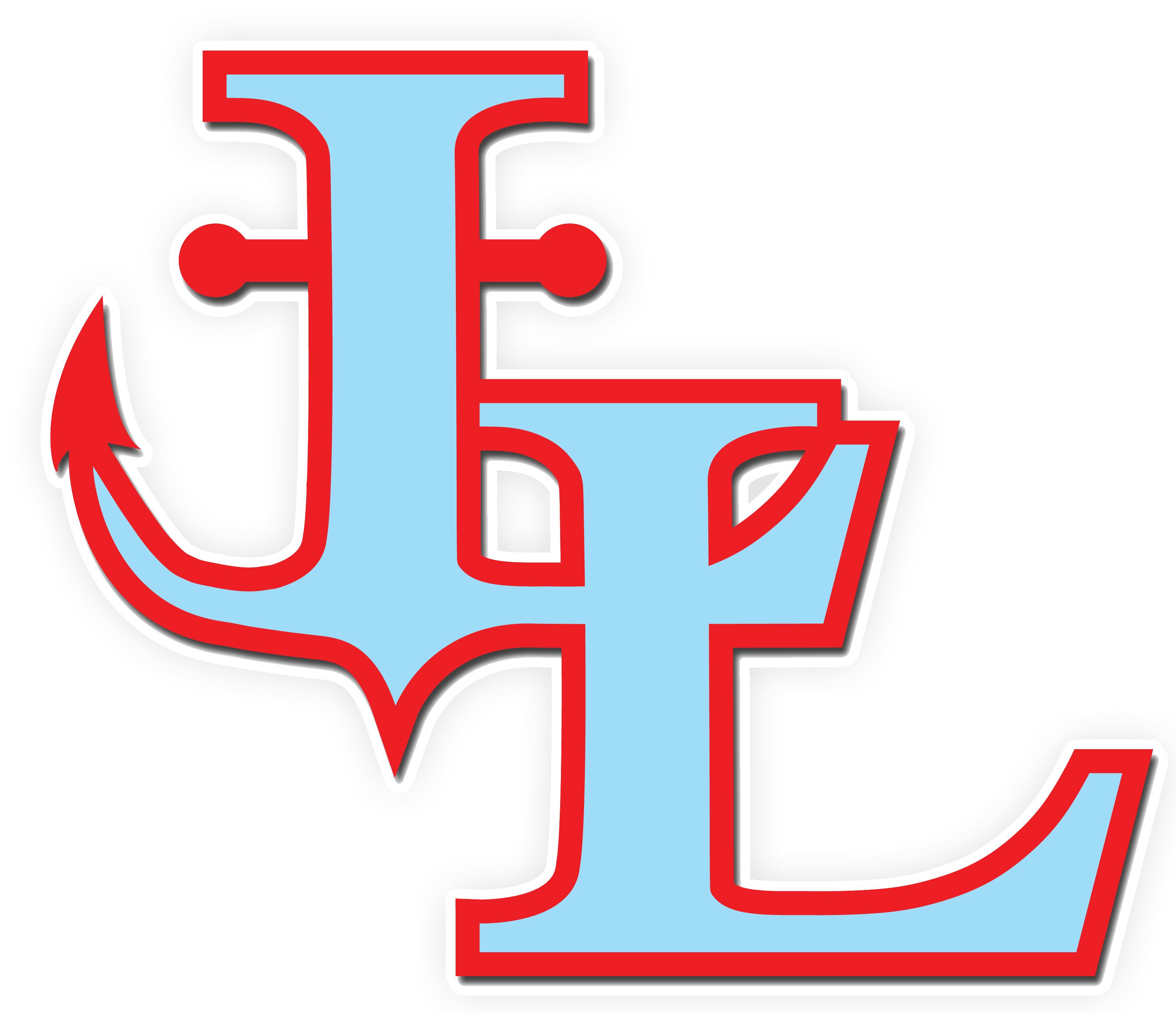 Anchor Blue and Red Logo - Lakeland Home Lakeland Lakers Sports