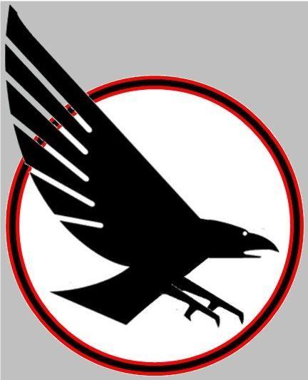 Cuervos Bird Logo - ANV Cuervos - Fuenlabrada Cuervos Serie C - Las Rozas, ES - Football ...