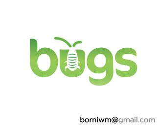 Bug Logo - I found bugs / Bugs Logo / Bug Logo Designed