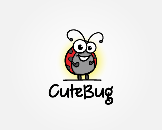 Bug Logo - Cute Bug Designed