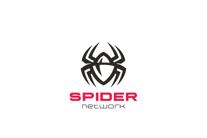 Bug Logo - Logo Spider Bug Insect Spy Network Antivirus by Sentavio on Envato
