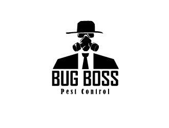 Bug Logo - Bug Boss Pest Control logo design - 48HoursLogo.com