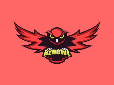 Red Bird Team Logo - Esport Logo Mascot Gaming Team Owl Bird by Gorila_arts | Dribbble ...