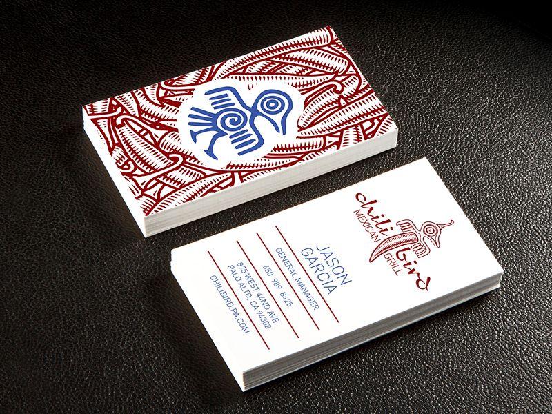 Red and Blue Bird Business Logo - Chili Bird Logo & Business Card Design by Primoprint | Dribbble ...