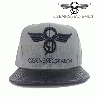 Creative Recreation Logo - Creative Recreation Logo Baseball Cap Grey: Amazon.co.uk: Clothing