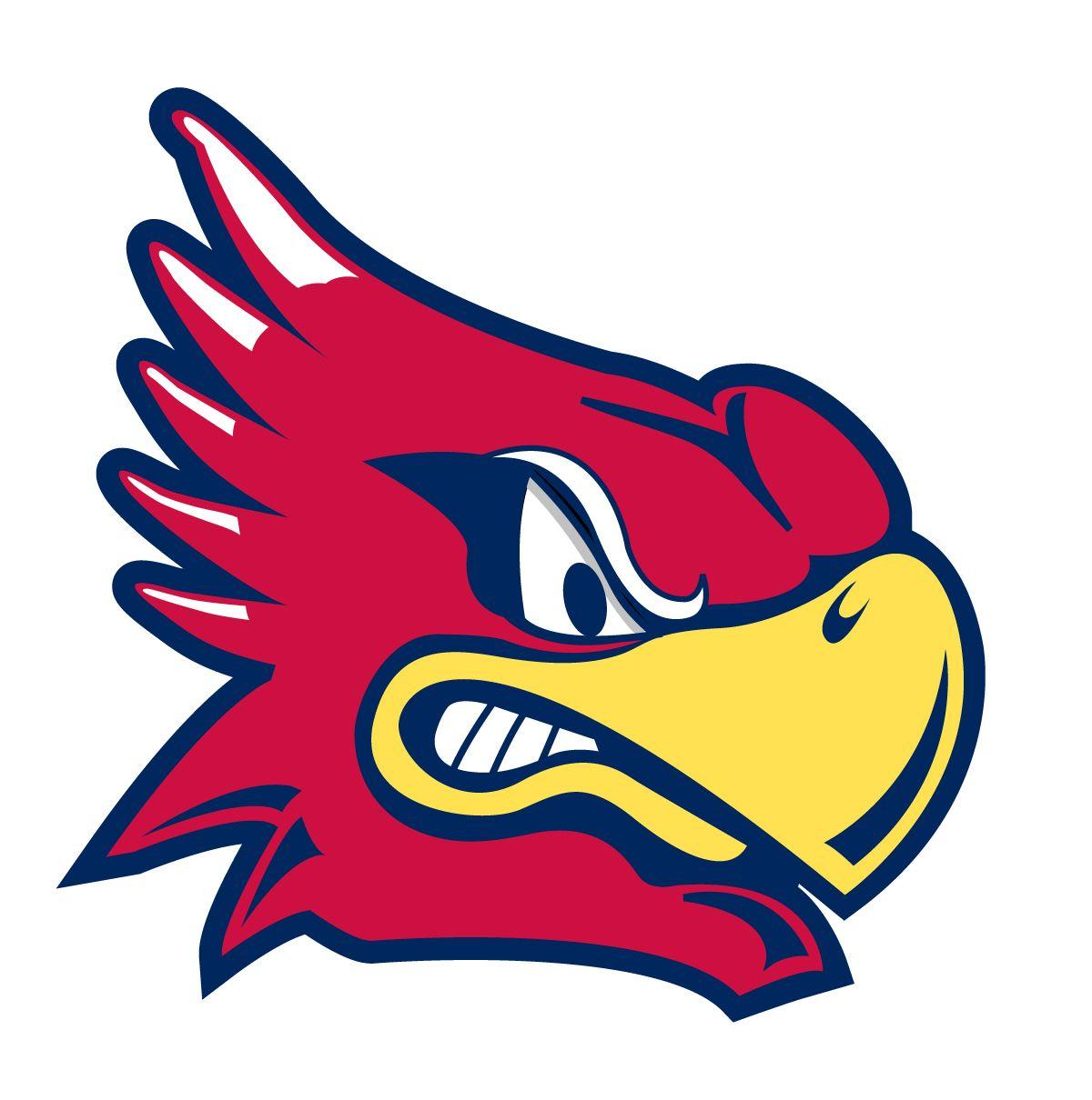 Red Bird Head Logo - Chanhassen Red Birds baseball SEASON TKT