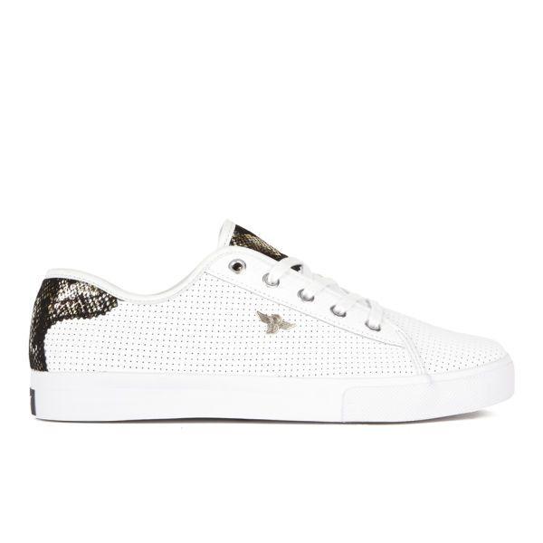 Creative Recreation Logo - Creative Recreation Men's Kaplan Perforated Trainers - White/Black ...