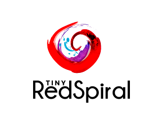 Red Spiral Logo - Tiny Red Spiral logo design - 48HoursLogo.com