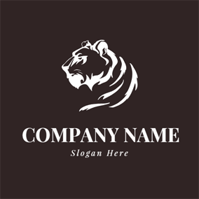 Black and White Tiger Logo - Free Tiger Logo Designs | DesignEvo Logo Maker