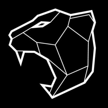 Black Tiger Logo - Tiger black logo of Hunkaar Table & Lounge, Siem Reap