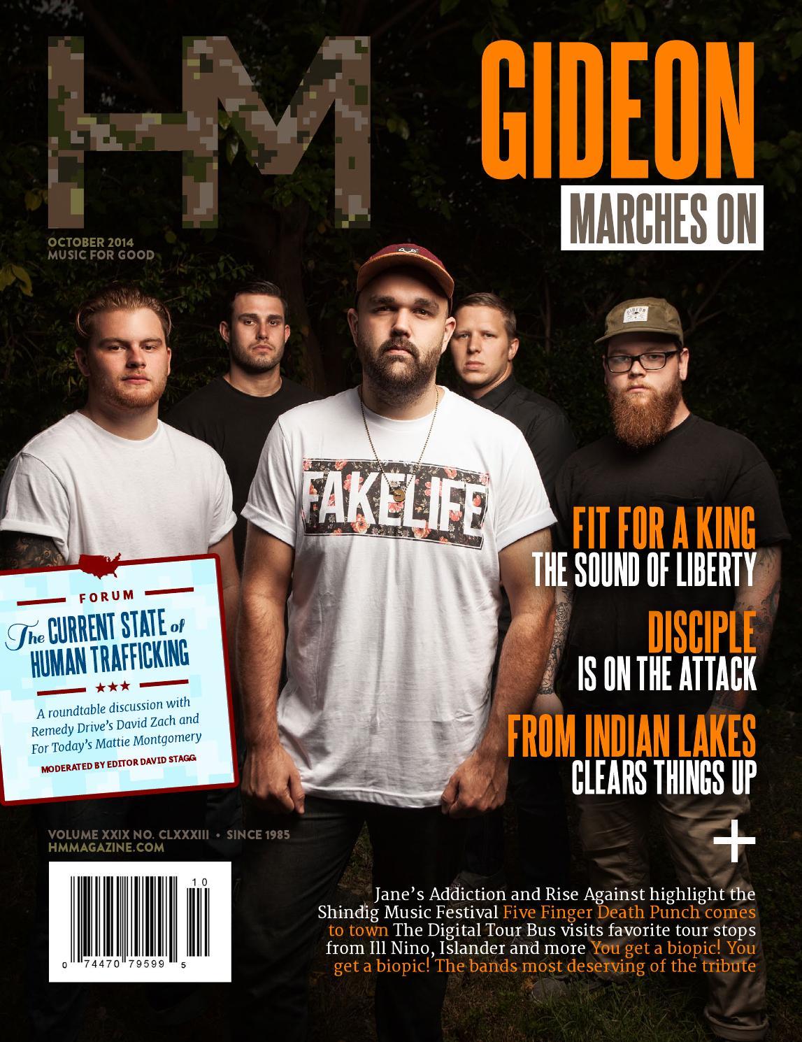 Attack Disciple Band Logo - Gideon - October 2014 - HM Magazine by HM Magazine - issuu