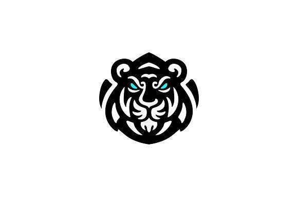 Black Tiger Logo - Tiger Logo Template Logo Templates Creative Market