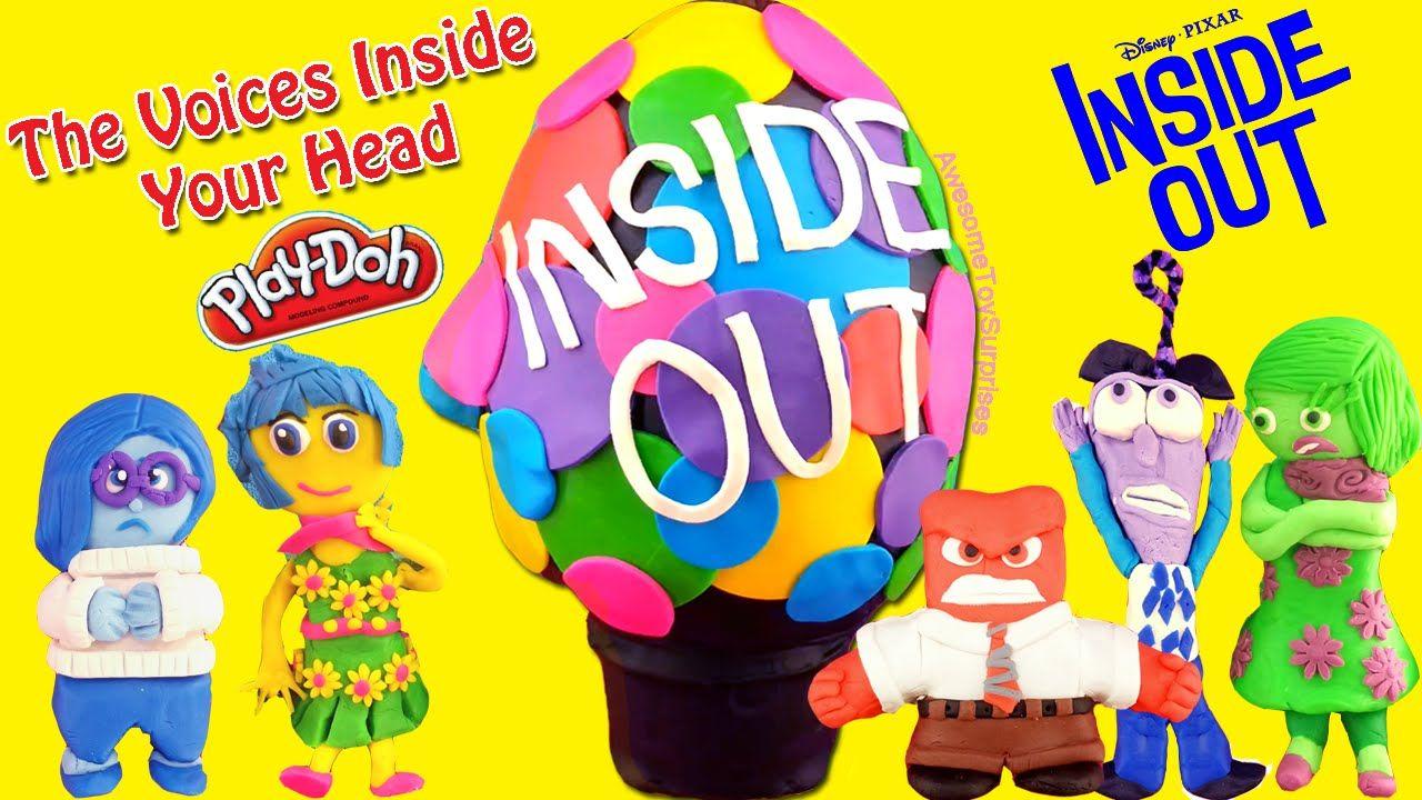 Disney Pixar Inside Out Logo - Play-Doh Surprise Egg Inside Out Disney Pixar Inside Out Logo ...