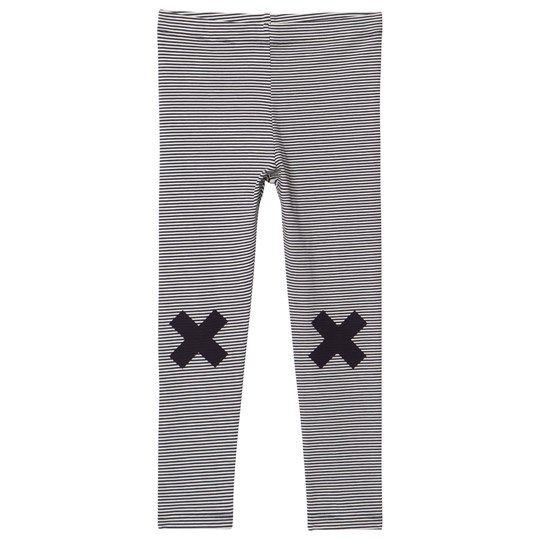 Off White Lines Logo - Tinycottons - Multi Lines Logo Pant Off-White/Navy - Babyshop.com