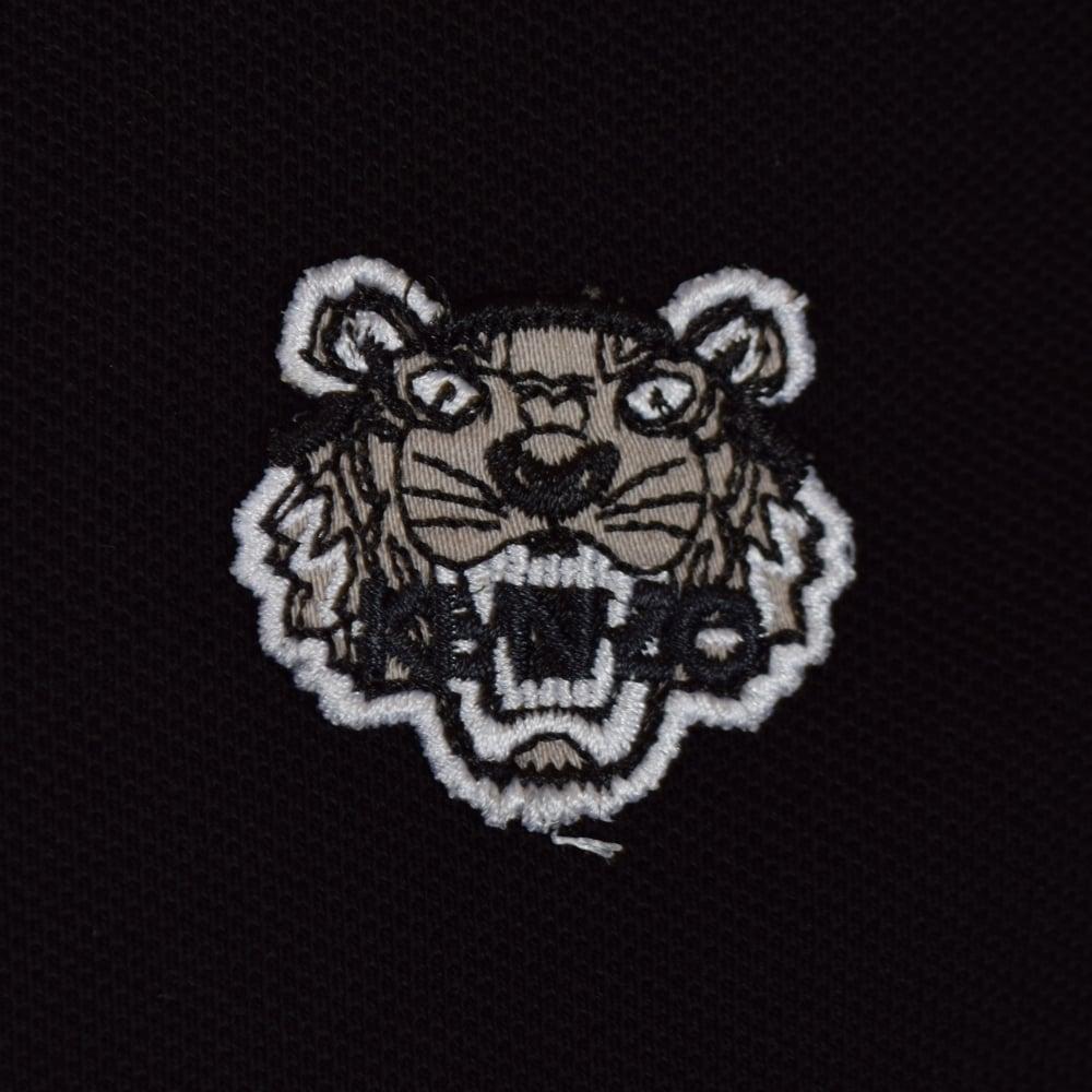 Black Tiger Logo - KENZO Kenzo Black Tiger Logo Polo Shirt - Men from Brother2Brother UK