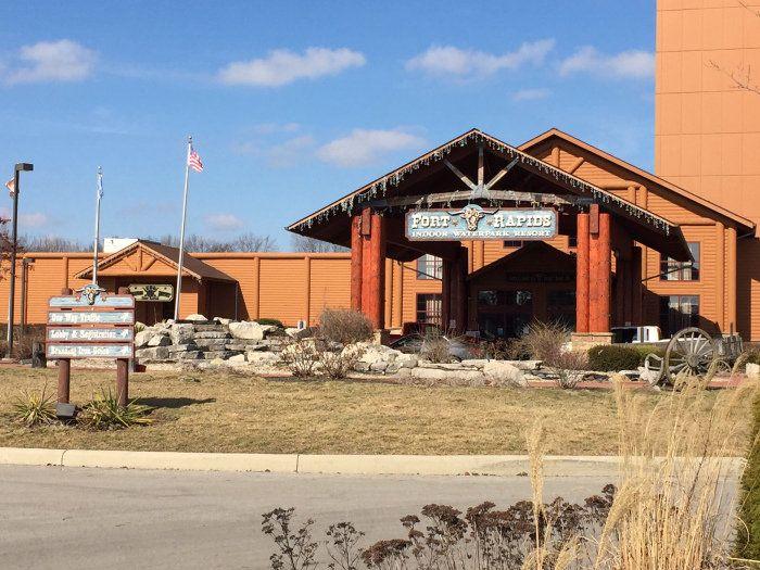 Fort Rapids Logo - Fort Rapids indoor water park closed after fire, violations ...