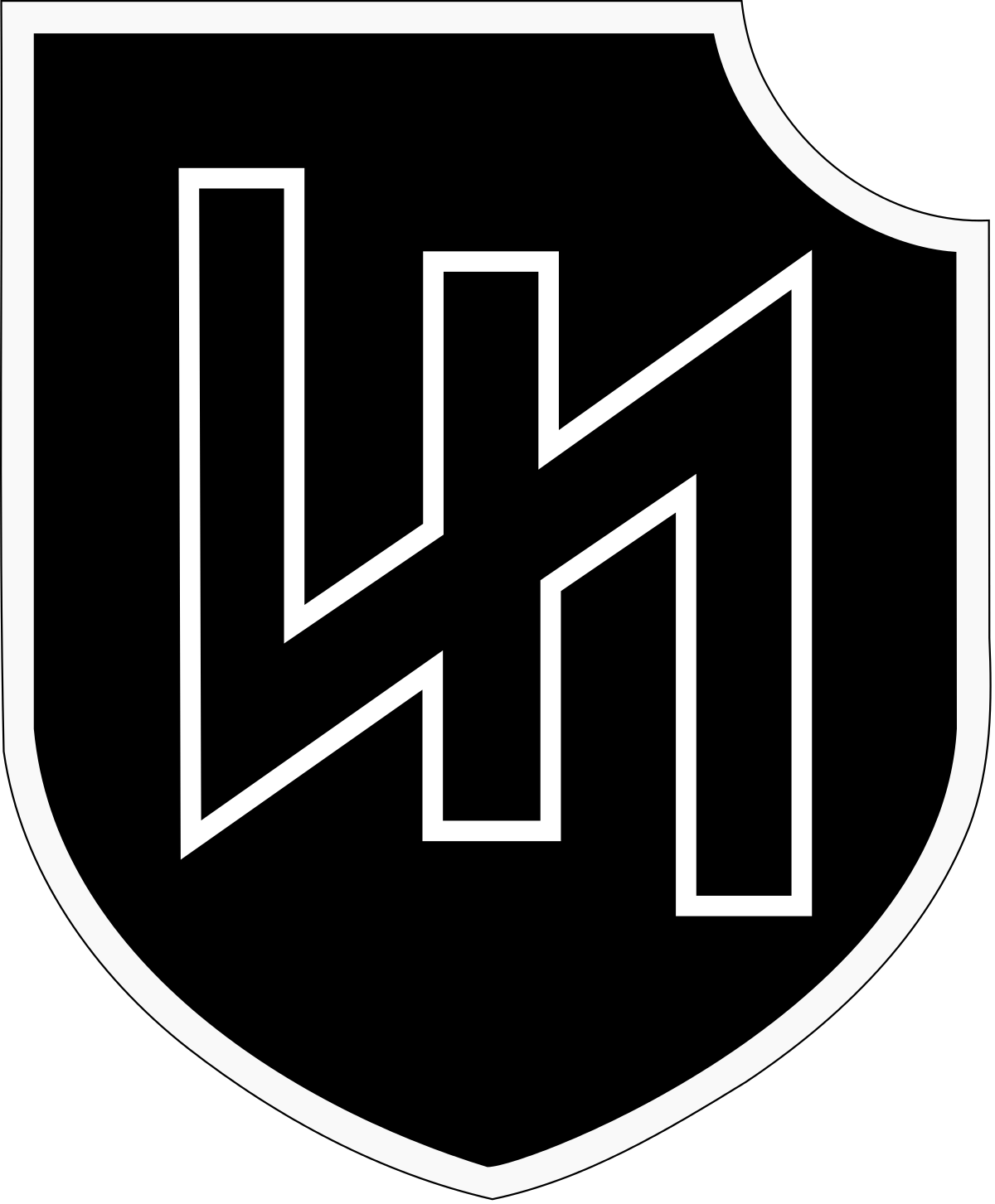 Nazi SS Logo - 2nd SS Panzer Division Das Reich