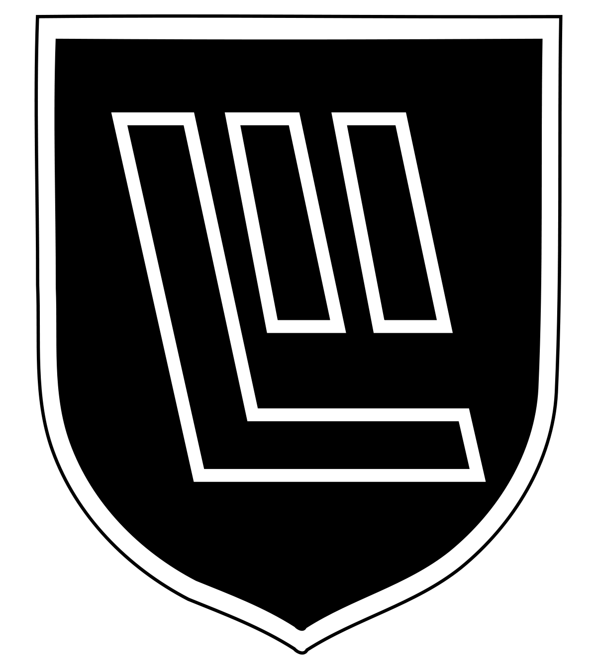 The SS Logo - 19th Waffen Grenadier Division of the SS (2nd Latvian)