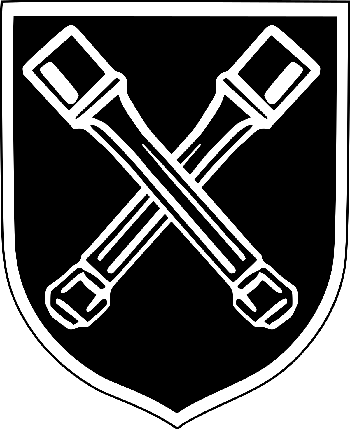 The SS Logo - Dirlewanger Brigade