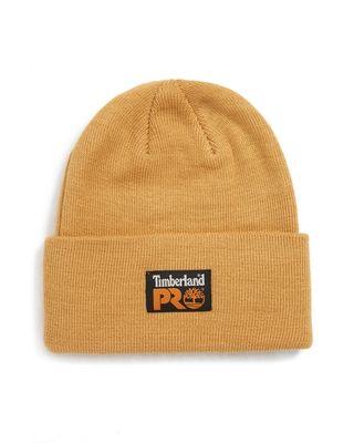 Timberland Pro Logo - Find the Best Deals on Men's Timberland Pro Logo Patch Beanie - Brown