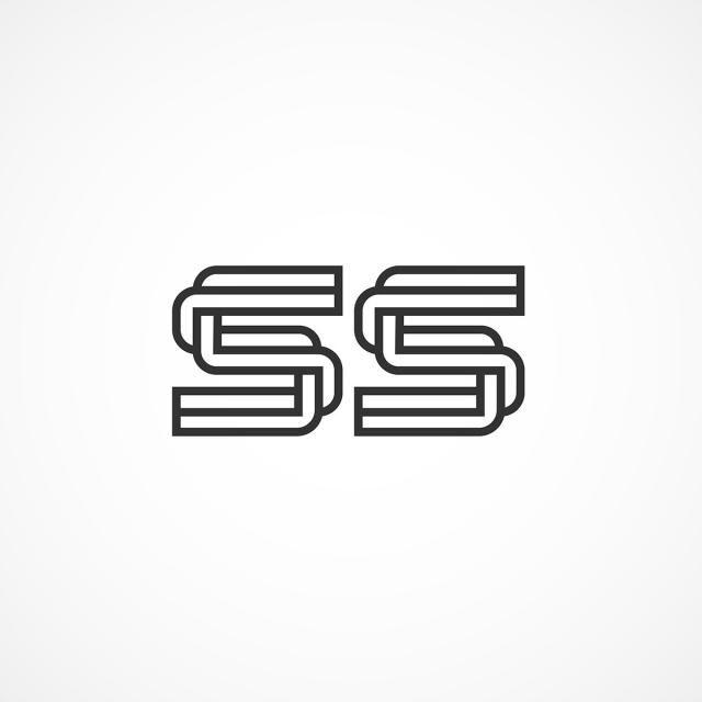 The SS Logo - initial Letter SS Logo Template Template for Free Download on Pngtree