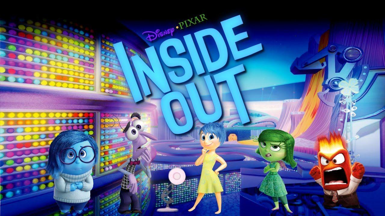 Disney Pixar Inside Out Logo - 561-Inside Out Disney Movie Spoof Pixar Lamp Luxo Jr Logo - YouTube