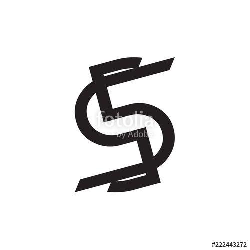 The SS Logo - SS Logo, S5 Logo Letter Design Stock Image And Royalty Free Vector