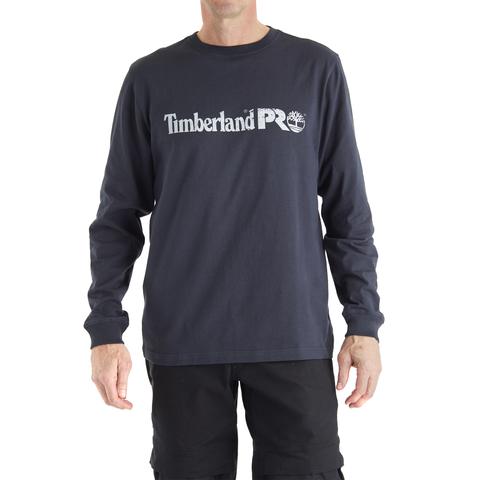 Timberland Pro Logo - Timberland PRO Cotton Core Long Sleeve Chest Logo Tee – Work Authority