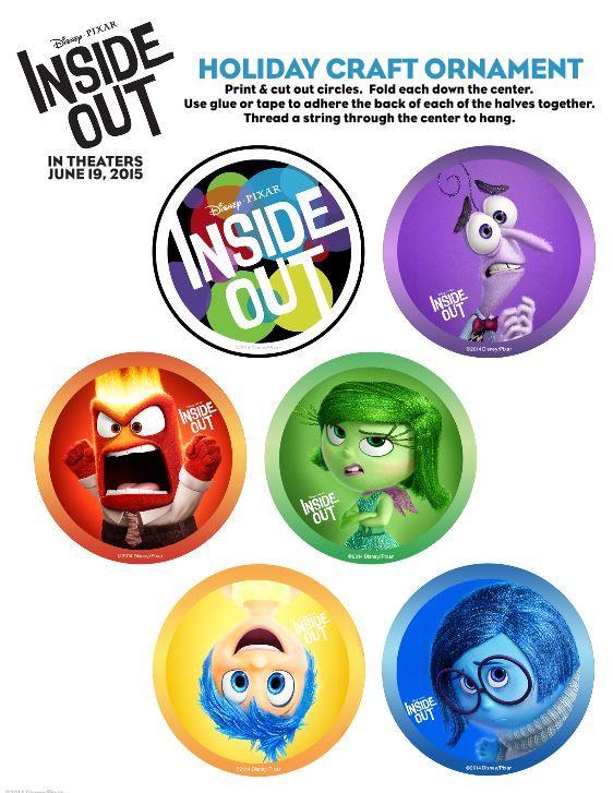 Disney Pixar Inside Out Logo - Free Disney•Pixar's Inside Out Ornament Craft! #StrangeMagicEvent