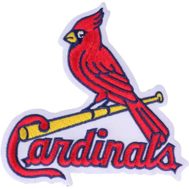 Red Bird Team Logo - St Louis Cardinals Embroidered Team Logo Collectible Patch