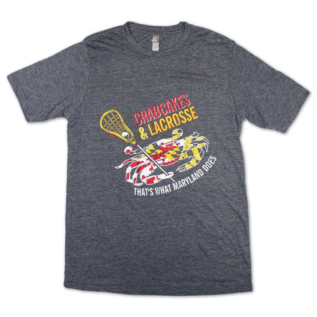 Crabs Lacrosse Logo - Crab Cakes & Lacrosse Shirt – Route One Apparel