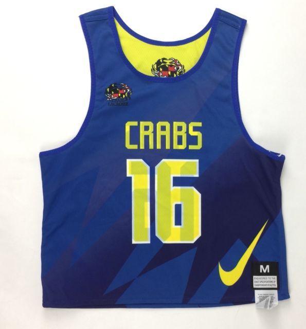 Crabs Lacrosse Logo - Baltimore Crabs Lacrosse Club Nike Jersey Boys Med 2017 | eBay