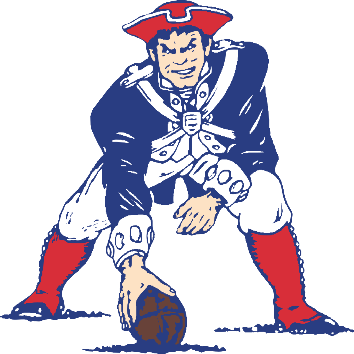 Old Patriots Logo - Pat Patriot
