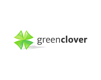 Green Clover Logo - green clover Designed by anghelaht | BrandCrowd