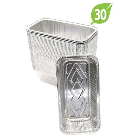 Aluminum Leaf Logo - Fig and Leaf (30 Pack) Aluminum Disposable 2-LB Bread Loaf Pans l ...