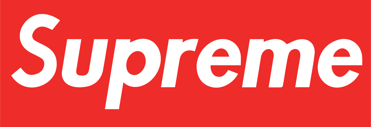 Large Supreme Logo - Supreme (brand)