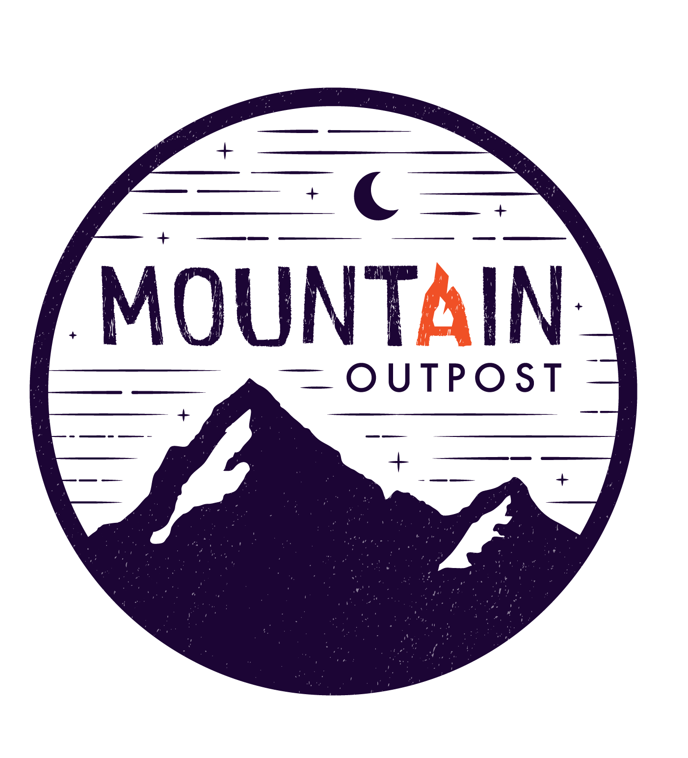 Red Mountain Red Circle Logo - Mountains In A Red Circle Logo Png Image