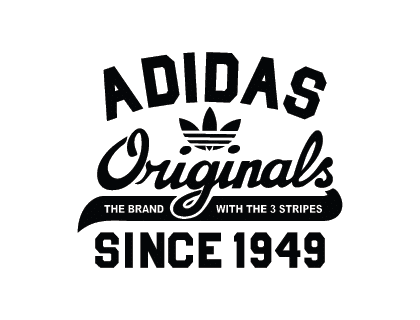Adidas Brand Logo - Adidas Originals Since 1949 Logo Vector Free – Logopik
